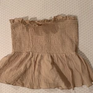 Sleeveless Ruffle Top